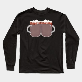 Hot chocolate valentines Long Sleeve T-Shirt